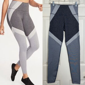 NWOT Old Navy Active Go-Dry Leggings S Grey Multi